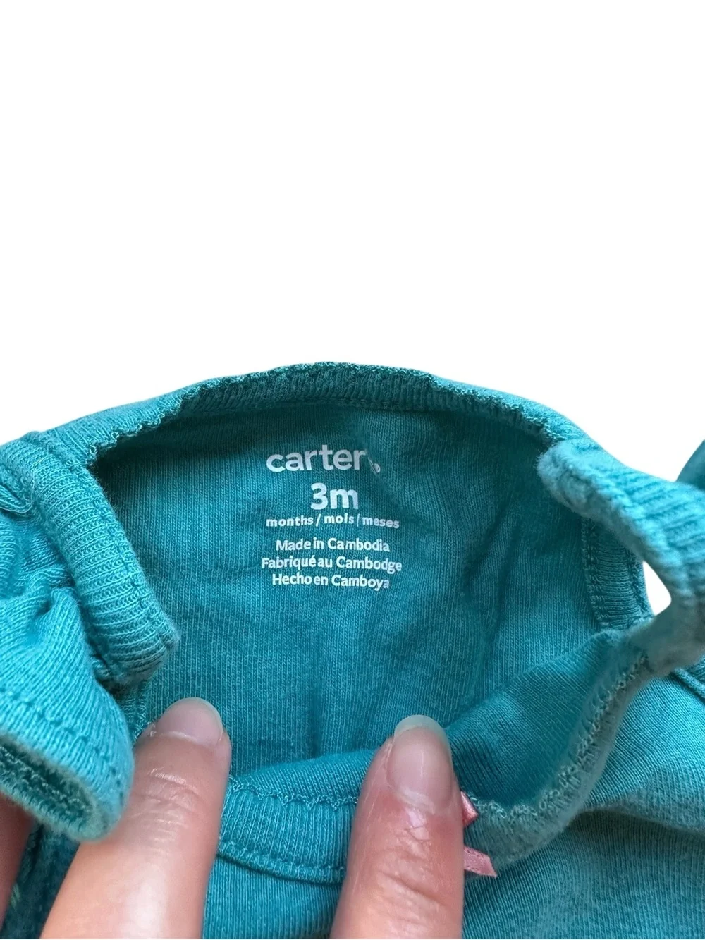 Sleeveless summer onesie bodysuit lot Sterling Baby & Carter’s size 3M (0-3 mo)